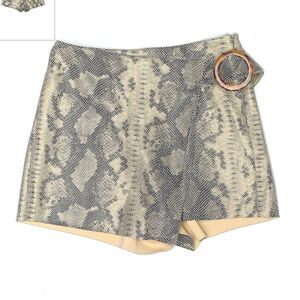 Zara snakeskin skort